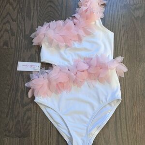 Brand new with tags Stella Cove cutout one piece bathing suit for girls size 8